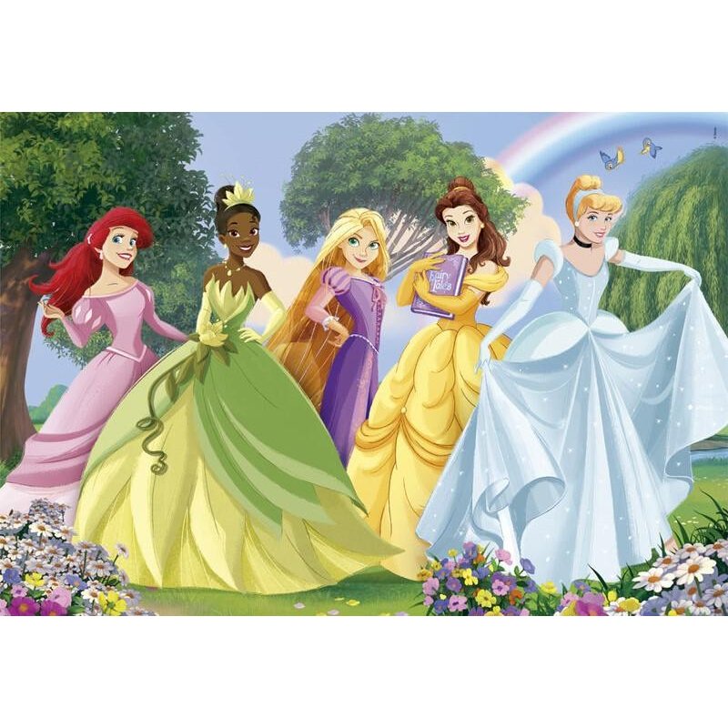 DISNEY - Princesses - Puzzle Super Color 180P