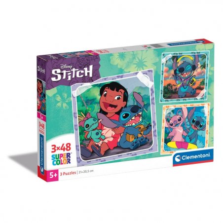 DISNEY - Lilo & Stitch - Set 3 Puzzle 48P