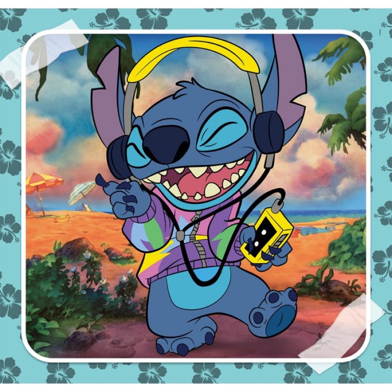 Clementoni Supercolor Stitch Jeu de puzzle 48 pièce(s) Dessins animés