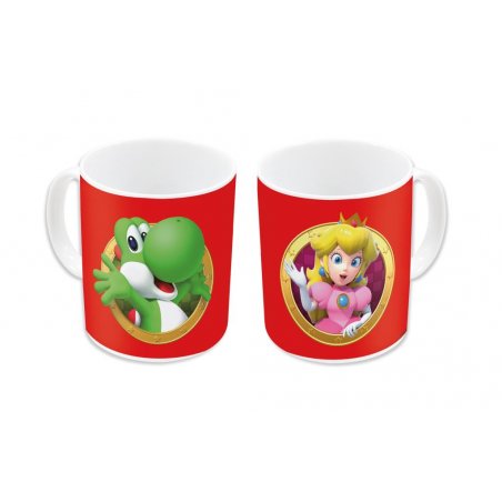 SUPER MARIO - Peach & Yoshi - Mug en Porcelaine 325ml