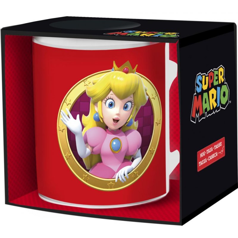 SUPER MARIO - Peach & Yoshi - Mug en Porcelaine 325ml