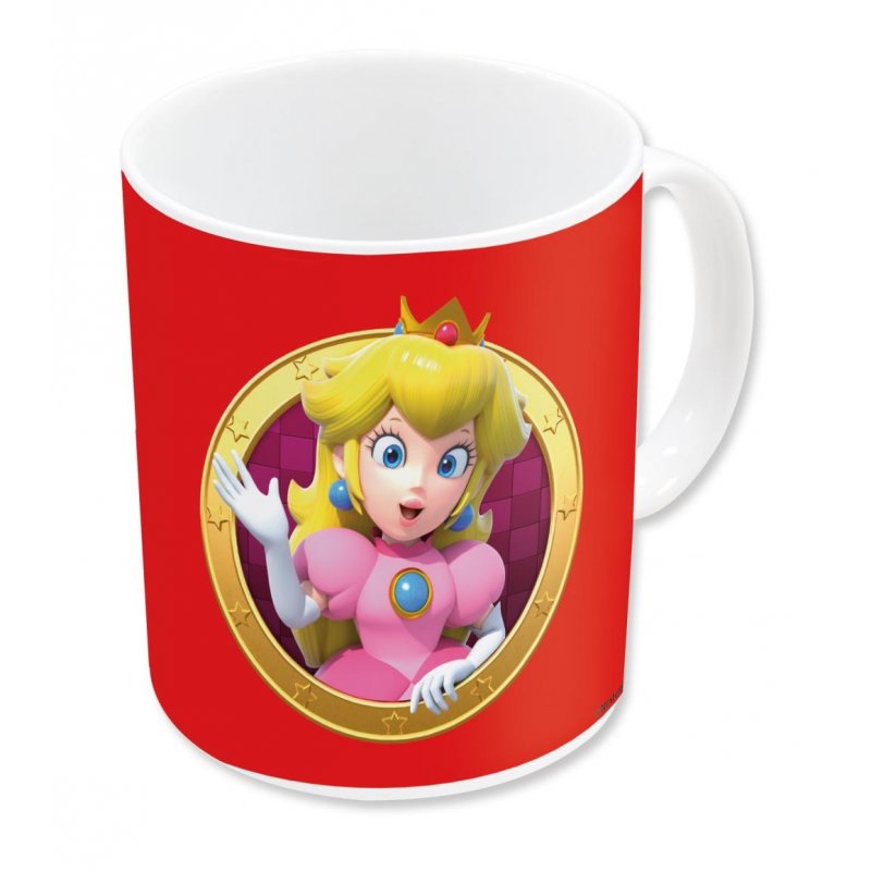 SUPER MARIO - Peach & Yoshi - Mug en Porcelaine 325ml