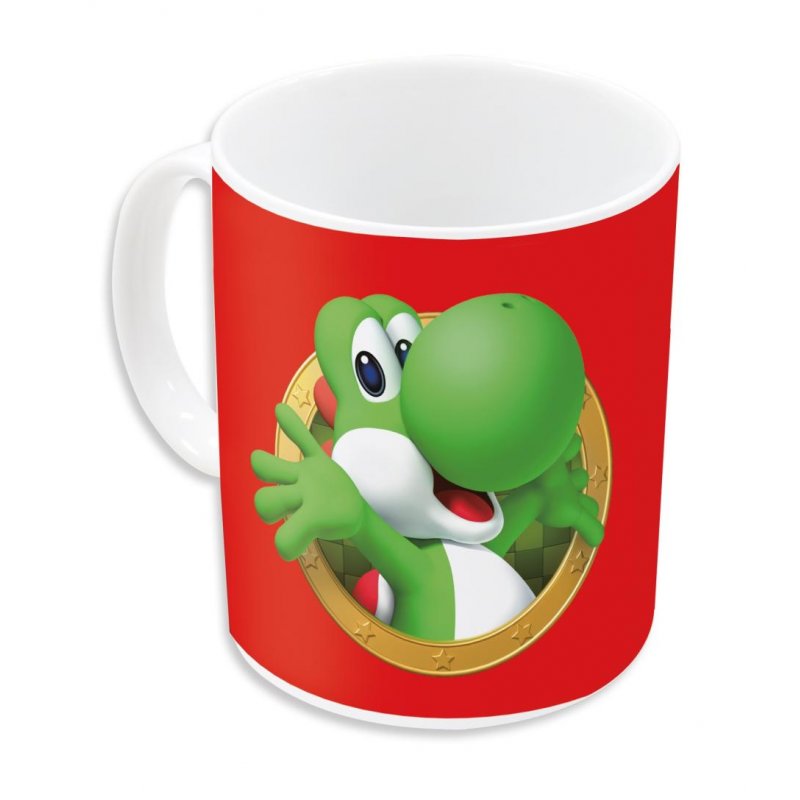 SUPER MARIO - Peach & Yoshi - Mug en Porcelaine 325ml
