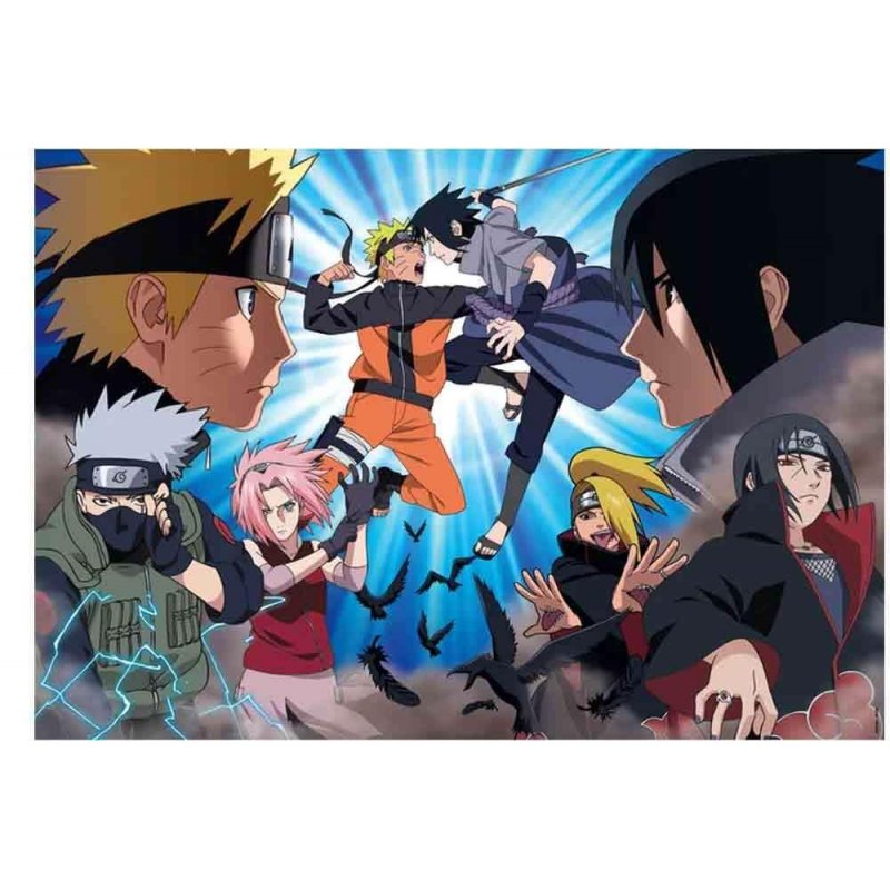 NARUTO SHIPPUDEN - Confrontation - Puzzle Cube 500P