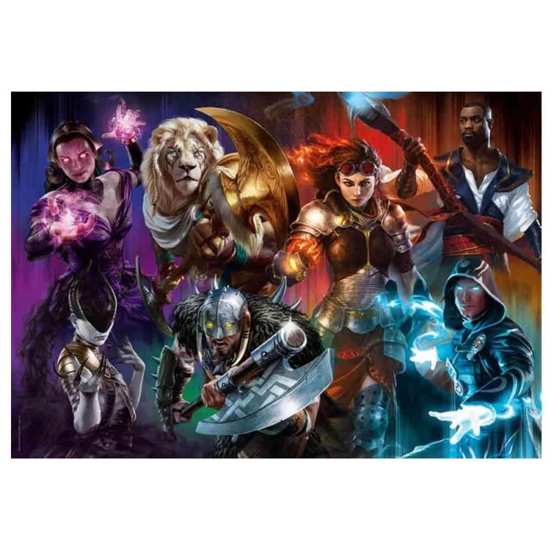 MAGIC THE GATHERING - Mana Warriors - Puzzle Cube 500P
