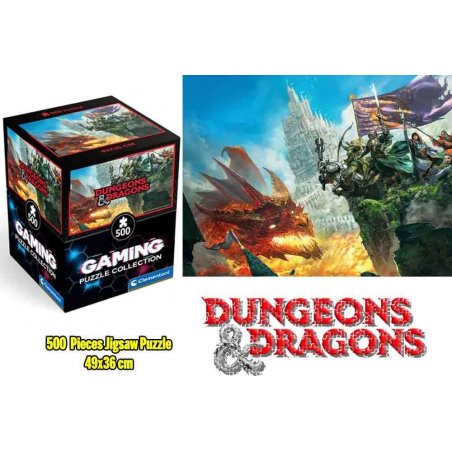 DONJONS & DRAGONS - Dragonfire - Puzzle Cube 500P