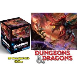 DONJONS & DRAGONS - Kansaldi sur Dragon Rouge - Puzzle Cube 500P
