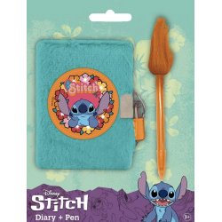 STITCH - Journal Intime Peluche Stylo-Bille