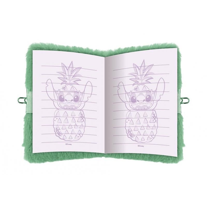 STITCH - Journal Intime Peluche Stylo-Bille