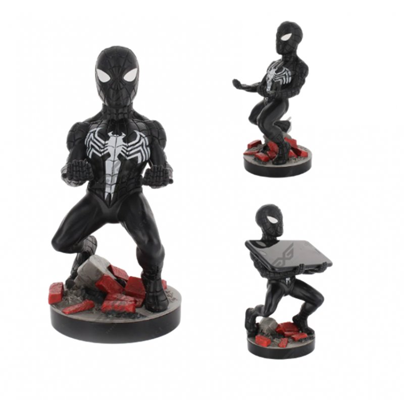 Cable Guy - Marvel - Symbiote Spider-Man Support Chargeur pour Téléphone et Manette