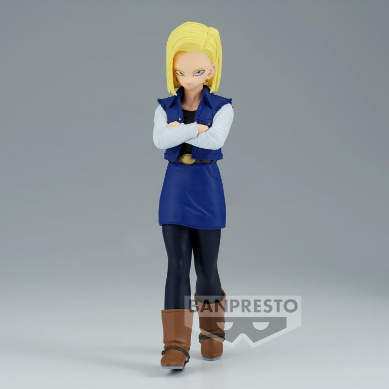 DRAGON BALL Z - C-18 - Figurine Solid Edge Works 17cm