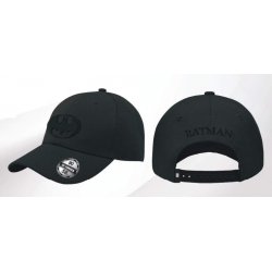BATMAN - Logo Noir - Casquette de Baseball "Honey Comb"