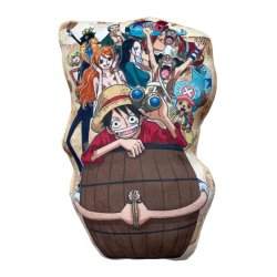 ONE PIECE - Luffy et L'équipage - Coussin 3D
