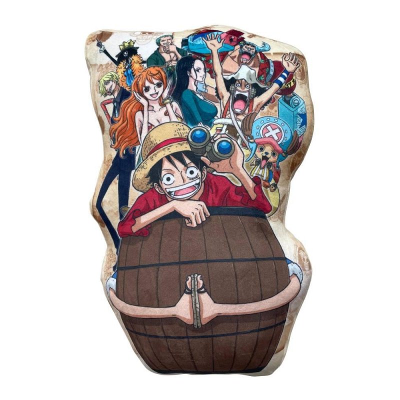 ONE PIECE - Luffy et L'équipage - Coussin 3D
