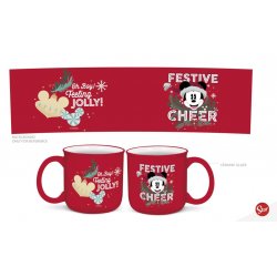 MICKEY - Joyeux Noël - Mug Breakfast - 420ml