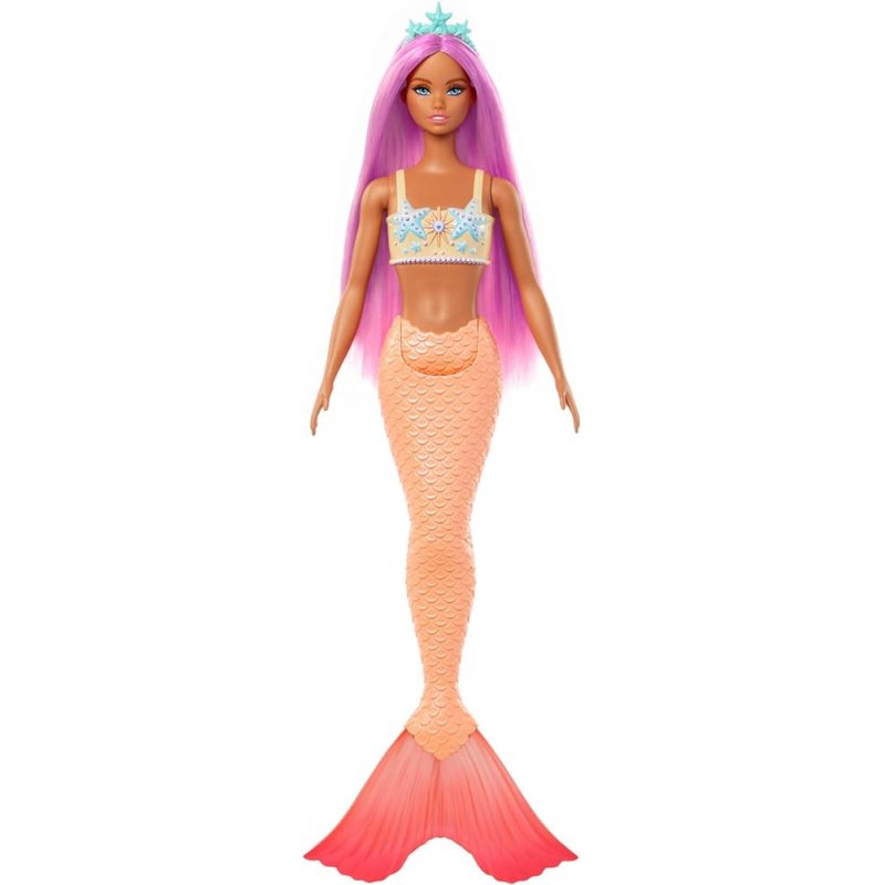 Barbie Dreamtopia Meerjungfrauen-Puppe (orange)