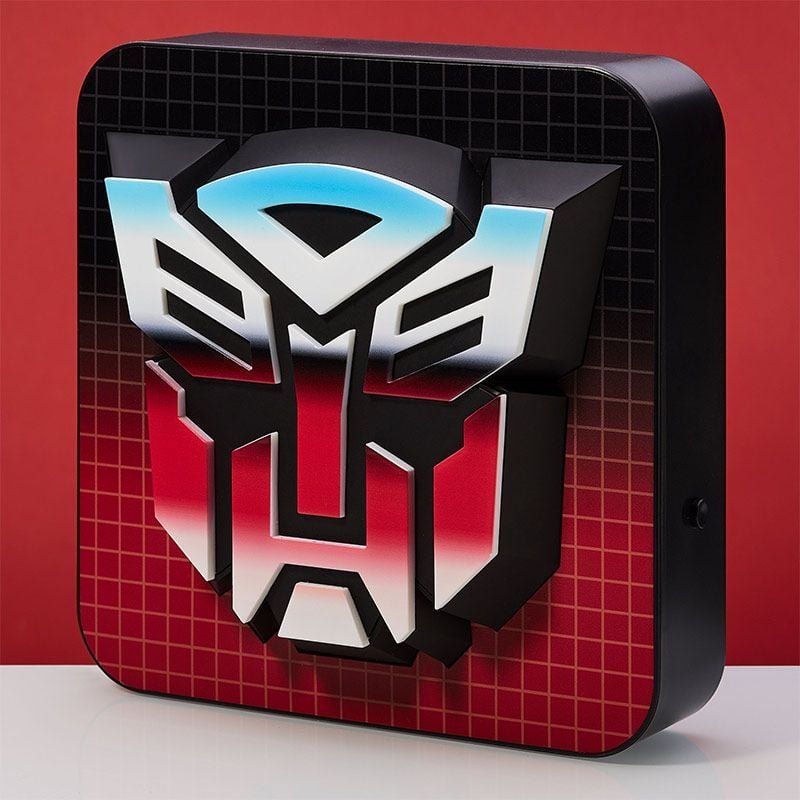 Transformers - Lampe de bureau / Applique murale 3D Autobots Logo