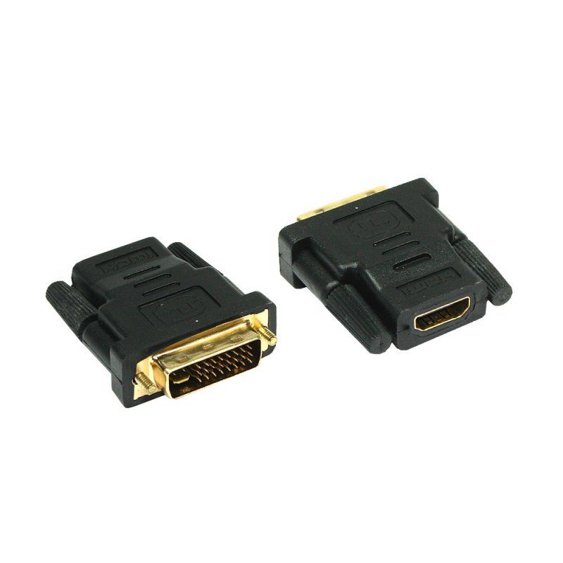 GoodConnections HDMI DVI-D 24 1 (BU-ST) Adapter Schwarz