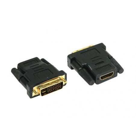 Alcasa HDMI 19pin - DVI Black