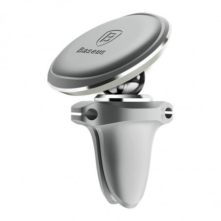 Gravity car mount for air vent Baseus (silver)