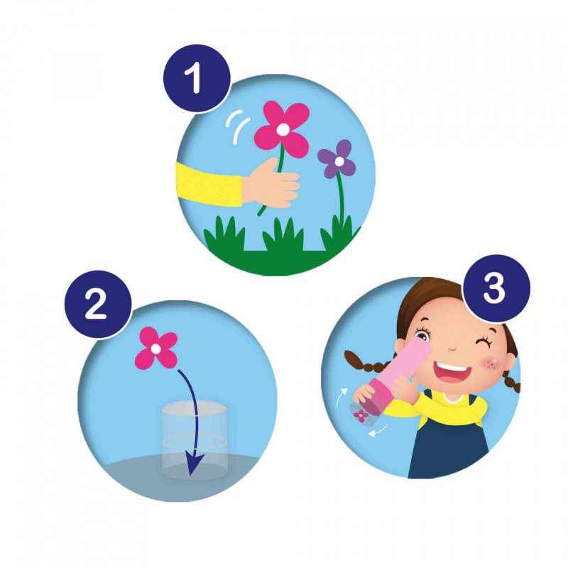 SES Creative Explore Find and fill kaleidoscope