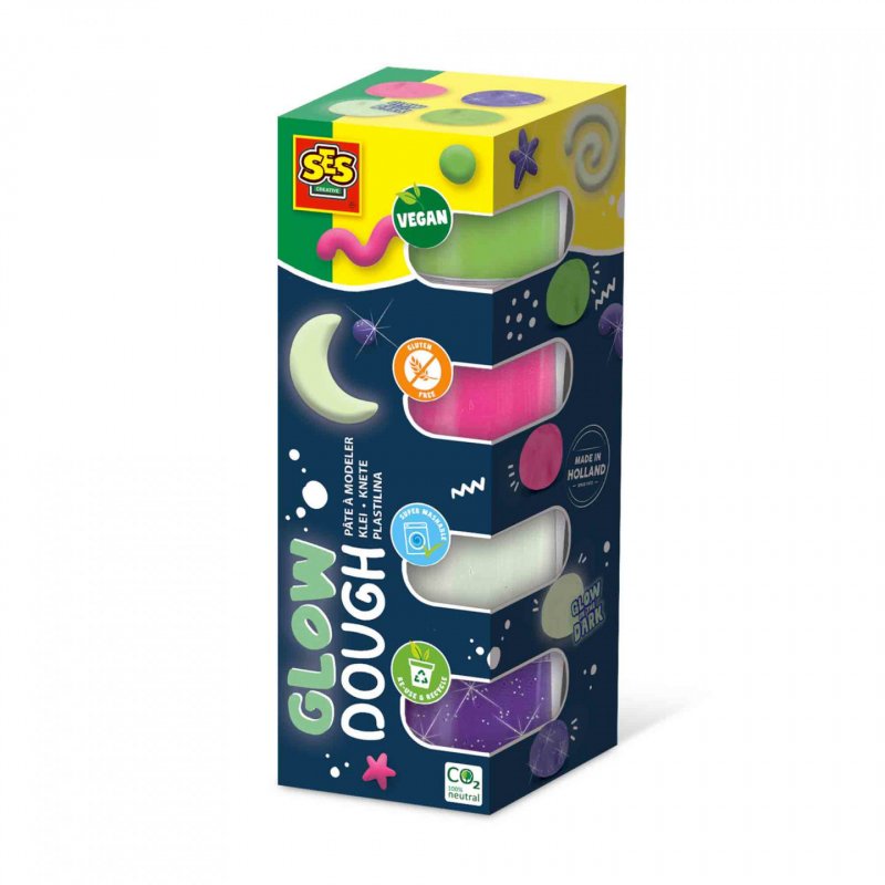 SES Creative - Dough - Feel Good Glow 4x90gr - (S00516)
