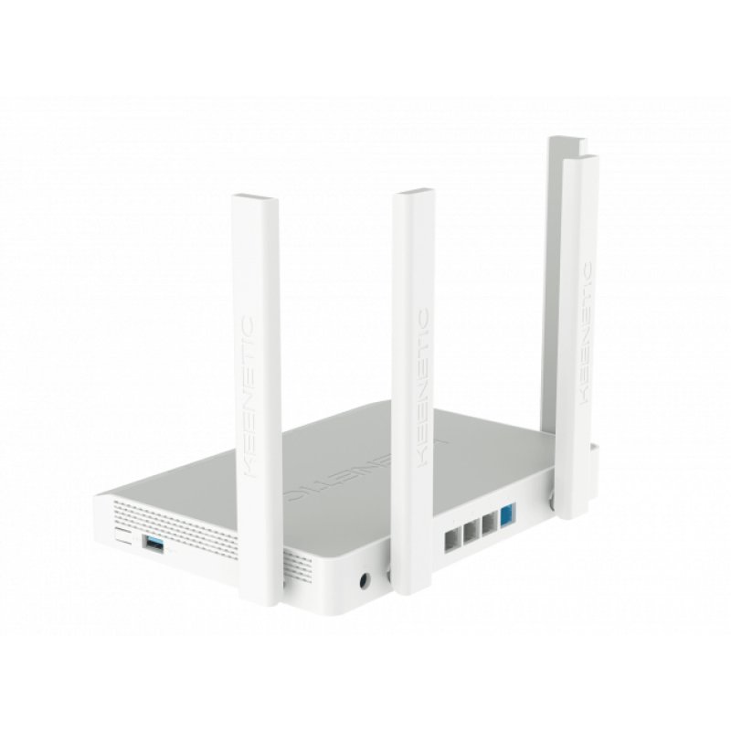 Keenetic KN-3810 routeur sans fil Gigabit Ethernet Bi-bande (2,4 GHz / 5 GHz) Blanc