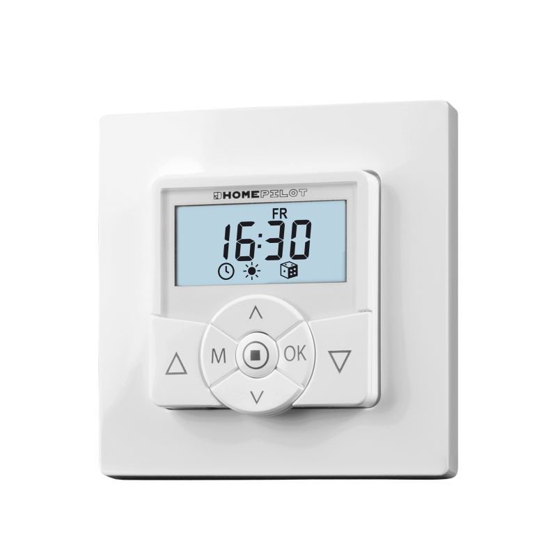 Zeitschaltuhr premium (weiß, für Rollladenmotoren)