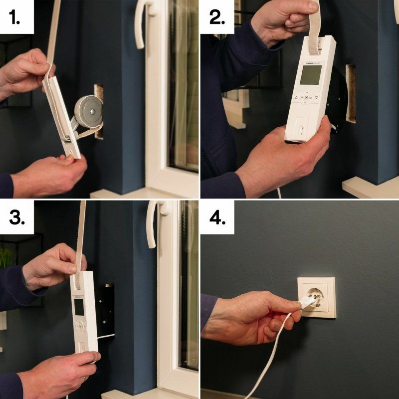 HOMEPILOT 10172360 accessoires store/volet Commande de fermeture Blanc