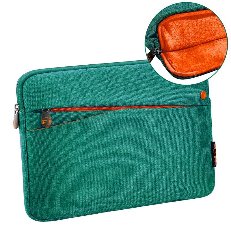 PEDEA Fashion 25.6 cm (10.1") Sleeve case Orange, Turquoise