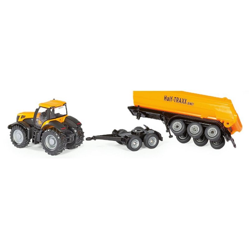 Siku - 1:87 Jcb With Dolly And Tipping Trailer (313-1858)