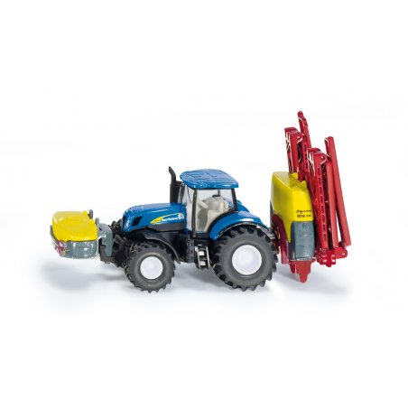 Siku - 1:87 New Holland Tractor With Crop Sprayer (313-1799)