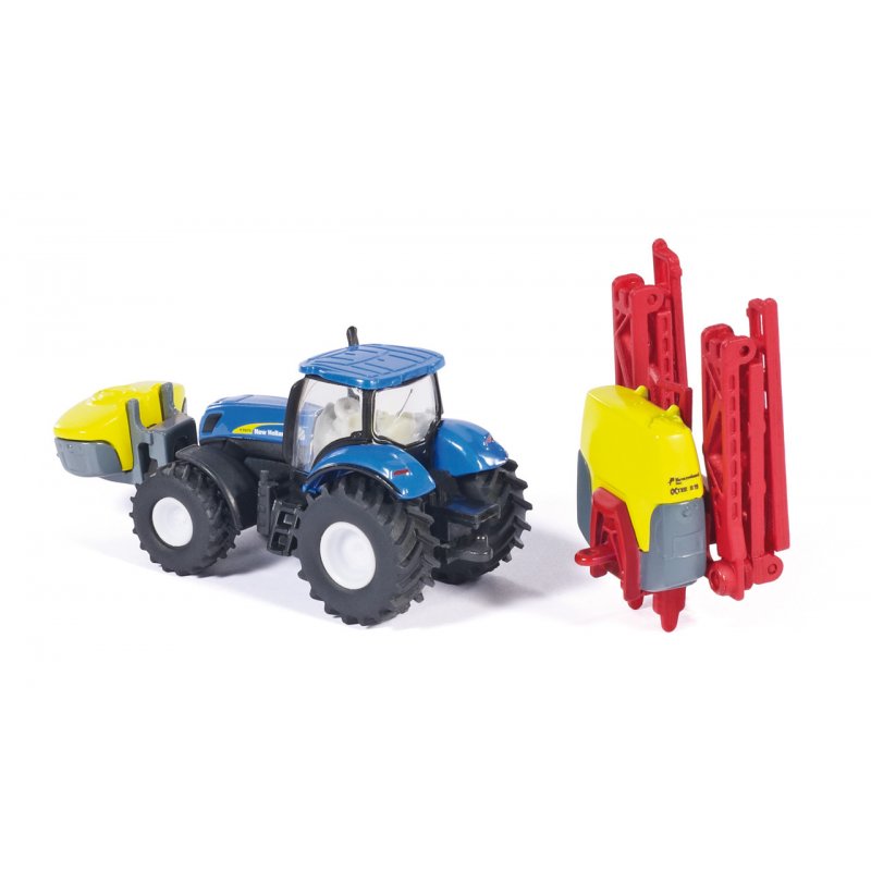 Siku - 1:87 New Holland Tractor With Crop Sprayer (313-1799)