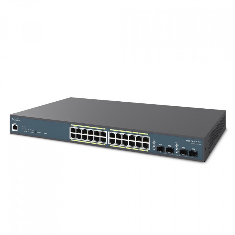 EnGenius EWS7928P-FIT commutateur réseau Géré L2/L3 Gigabit Ethernet (10/100/1000) Connexion Ethernet, supportant