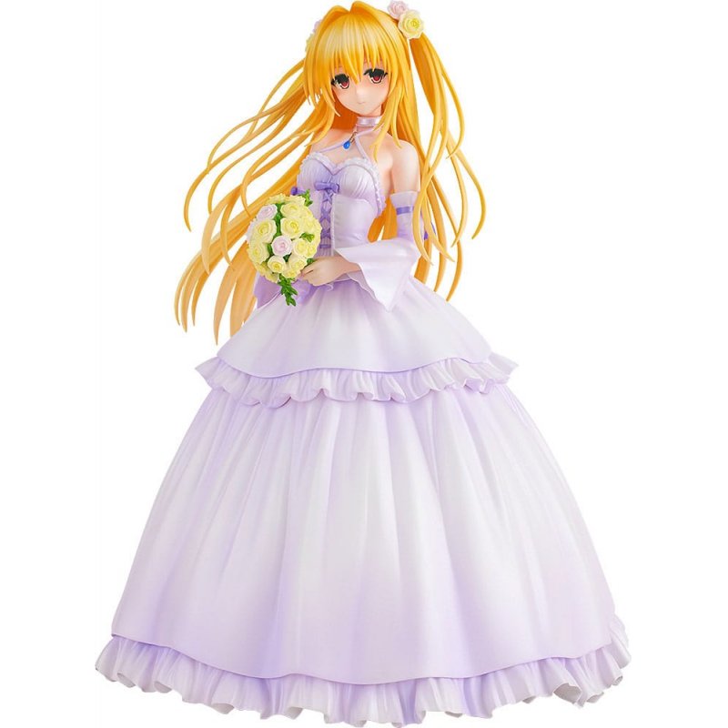 To Love-Ru Darkness statuette PVC 1/7 Golden Darkness Wedding Dress Ver. 23 cm