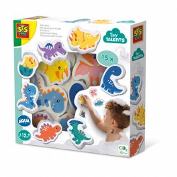 SES Creative Tiny Talents Bath dinos