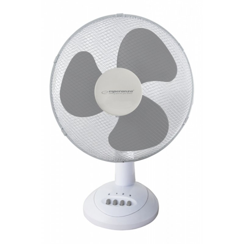 Esperanza EHF003WE 12'' desk fan White and Gray