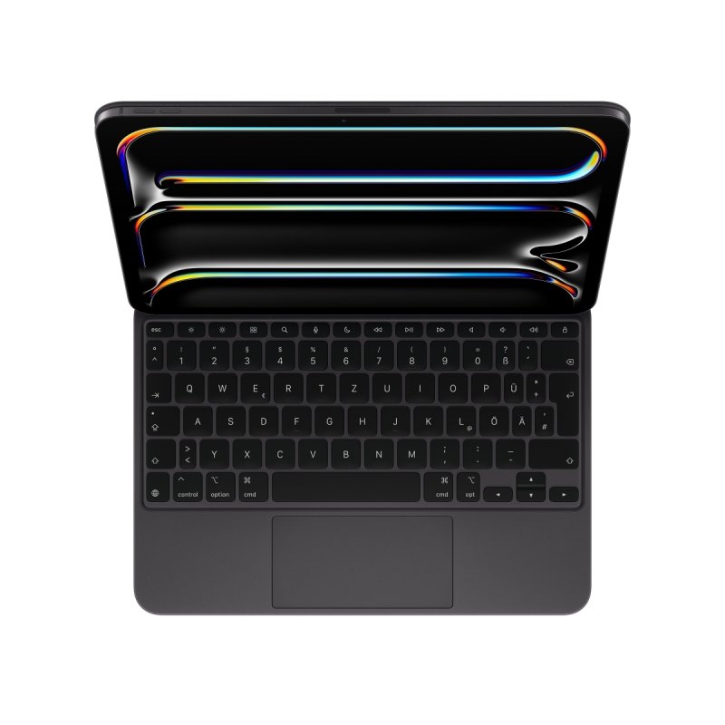 MAGIC KEYBOARD FOR IPAD PRO 11IN (M4) - GERMAN - BLACK