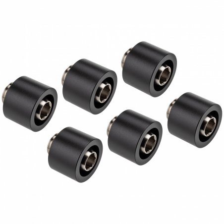 Optimus Flex Anschluss 16/10 mm, 6er Pack - Schwarz