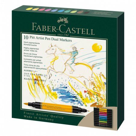 Faber-Castell 162010 marker 10 pc(s) Multicolour
