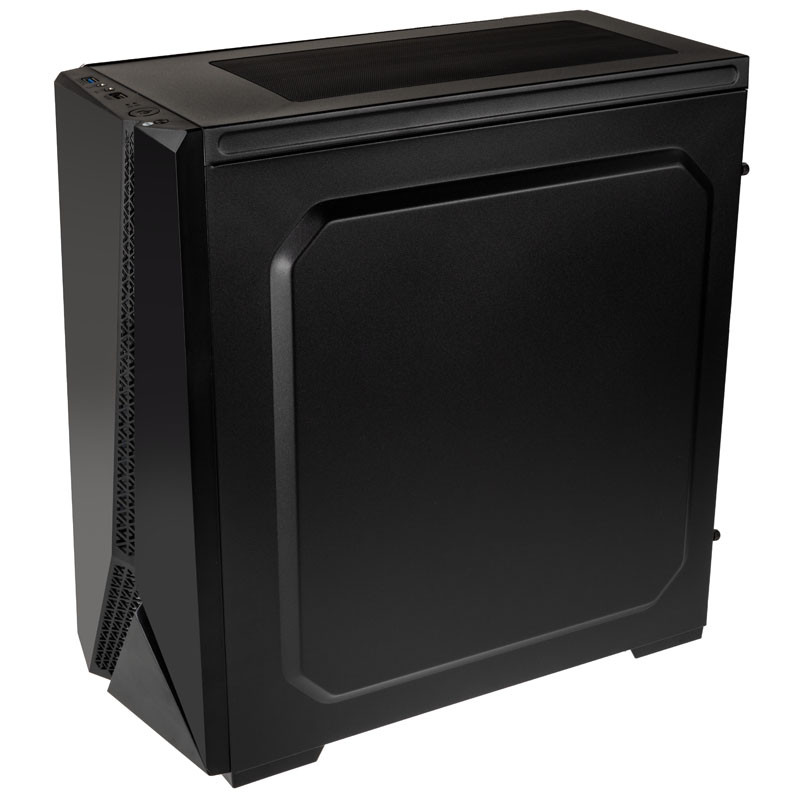 Kolink compatible Quantum RGB Midi-Tower, Tempered Glass - noir