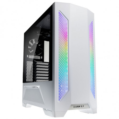 Lian Li compatible LANCOOL II Midi-Tower, Tempered Glass, DRGB - weiß