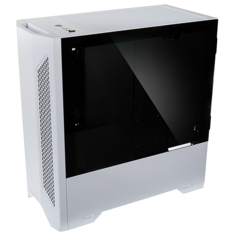 Lian Li compatible LANCOOL II Midi-Tower, Tempered Glass, DRGB - weiß
