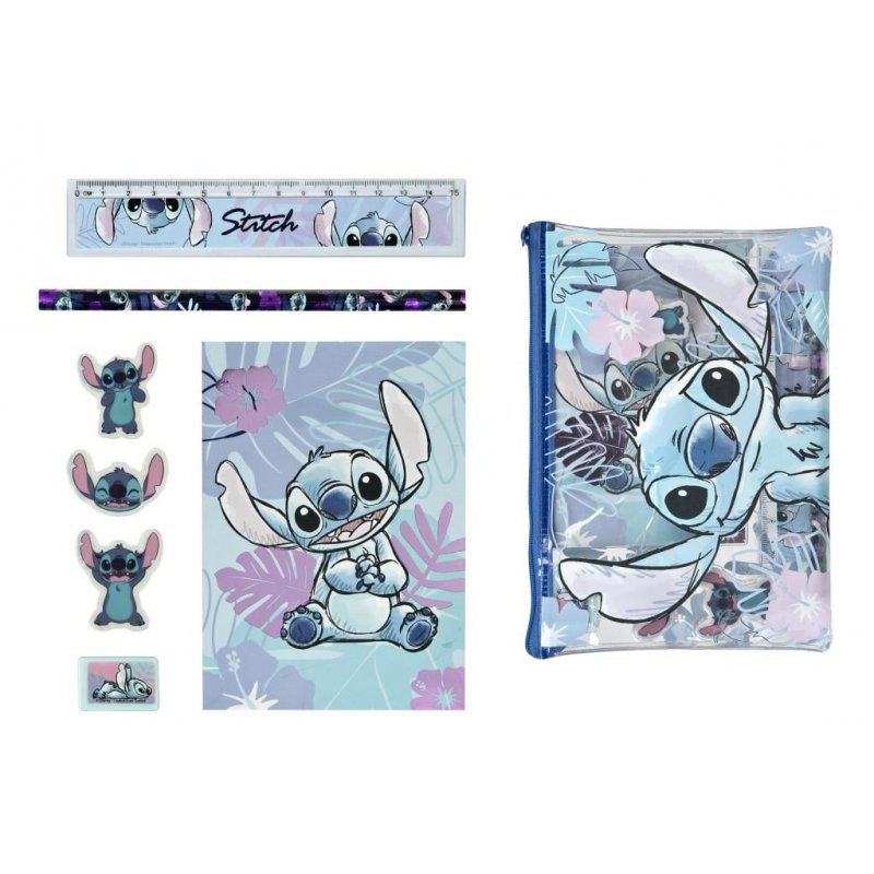 STITCH - Watercolor - Set de Papeterie - 7pc.