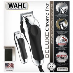 Wahl 79524-2716 tondeuse à cheveux Noir, Chrome