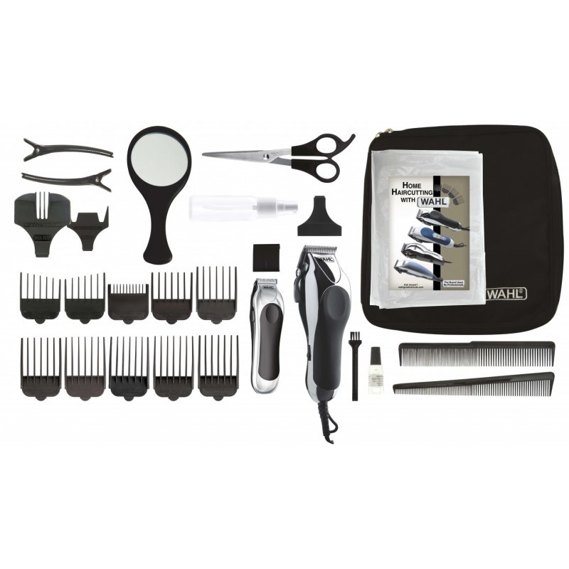 Wahl 79524-2716 tondeuse à cheveux Noir, Chrome