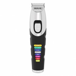 Wahl Color Trim AC/Batterie 8 1,3 cm Noir, Acier inoxydable