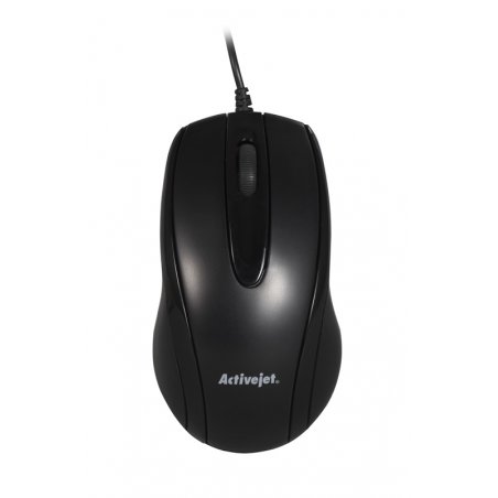 Activejet AMY-083 Wired computer mouse (optical 1000 DPI black)