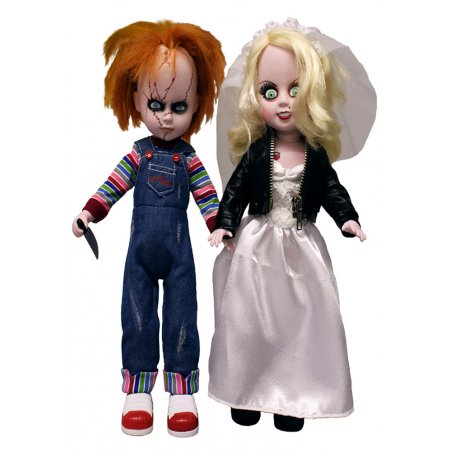 Living Dead Dolls pack poupées Chucky & Tiffany 25 cm