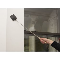 Extendable Fly Swatter Asst Bk/Gr